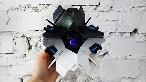 Destiny Ghost Consumed Shell with LED Light, Easy to Change Battery