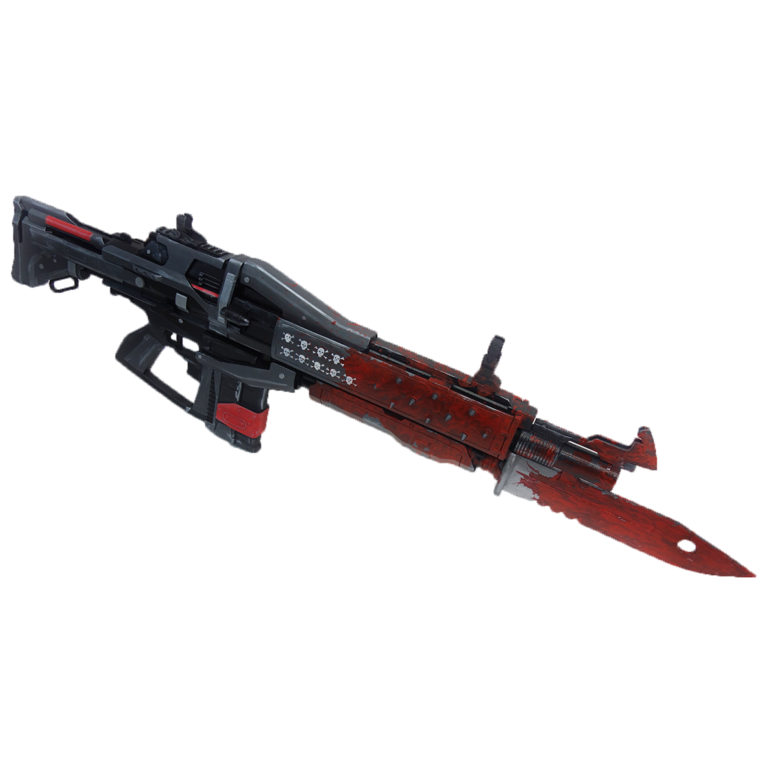 Red Death Rifle Prop
