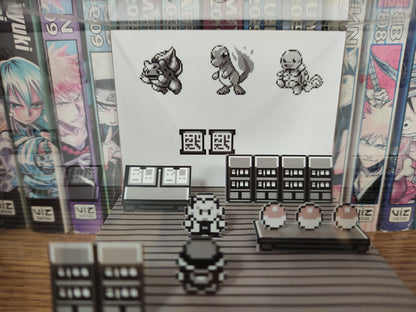 Overworld (Oak's Lab - Red Blue) - Pixel Package